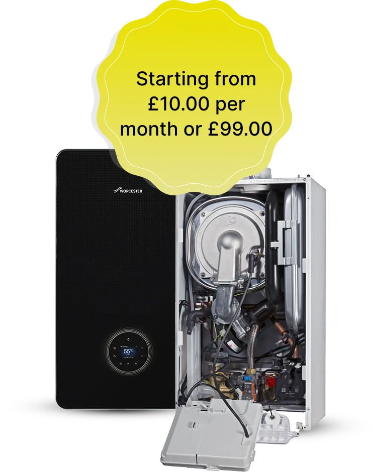 Boiler servicing offer badge