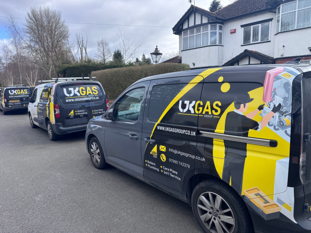 New UK Gas Group Van